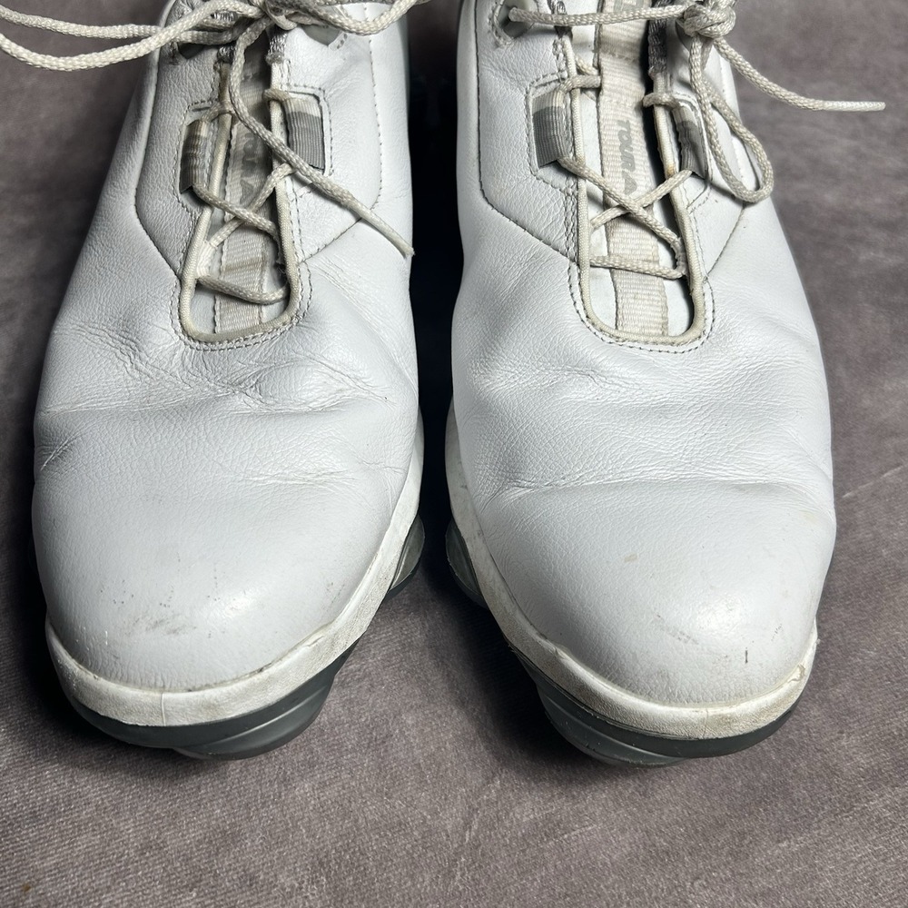 FootJoy FJ Tour Alpha White Leather Athletic Golf Sneakers 55506C Mens Size 11.5 - Picture 5 of 10